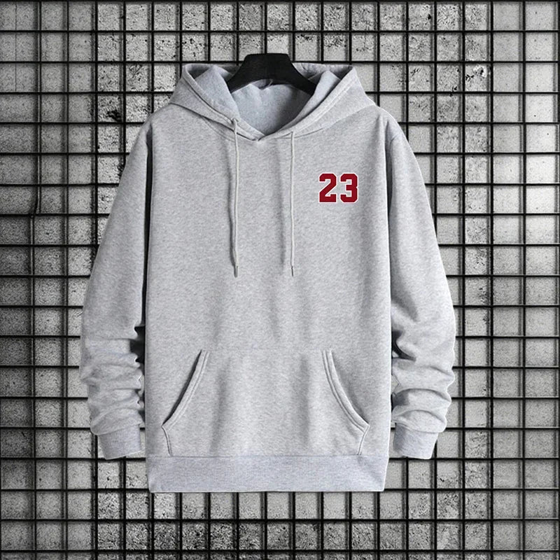 2025 Men's Vintage Sport Tracksuit Set College Style Hoodie and Classic Joggers Fall Winter Daily Training Sweatshirt Sweatpants