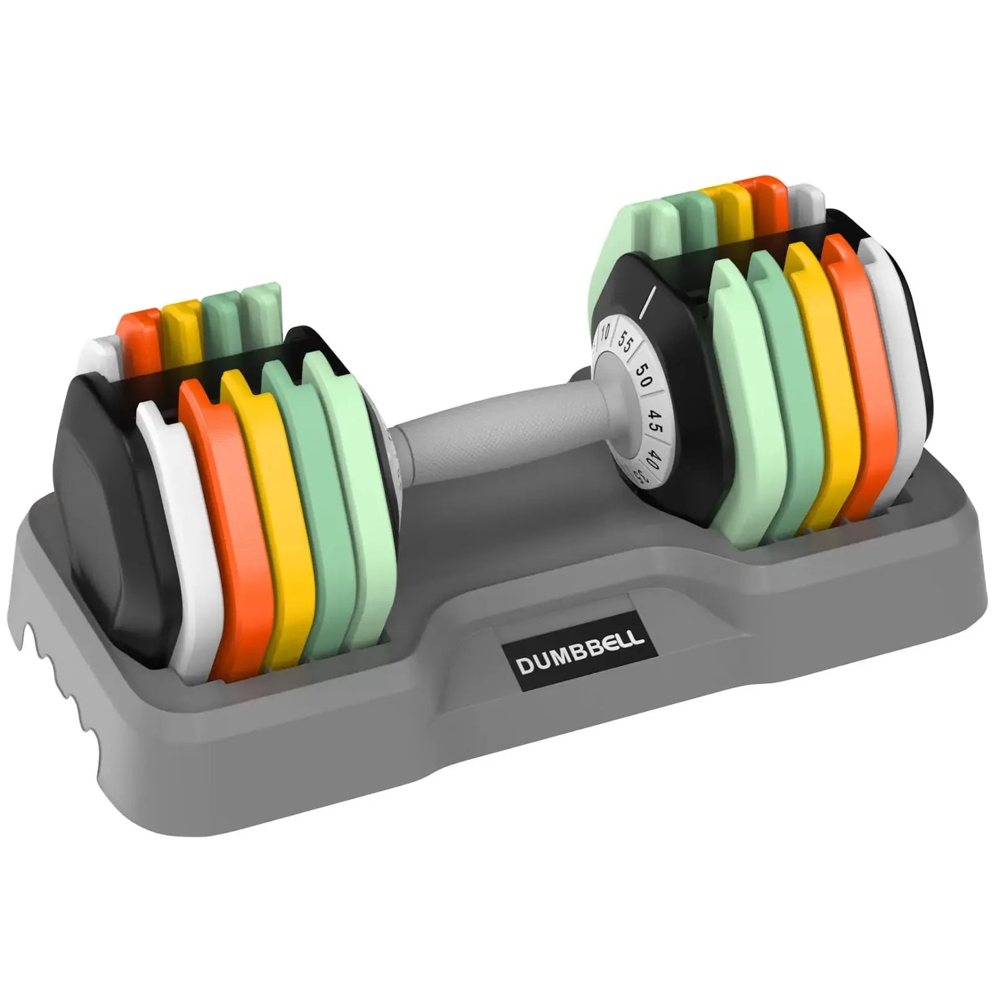 25/55 lbs Pair Adjustable Dumbbell Set, for Men and Women in Home