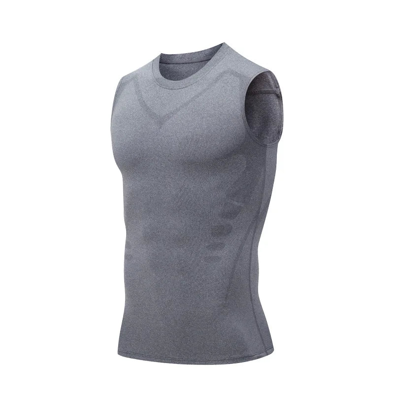 Men's Compression Gym Tracksuit | Long Sleeve Fitness Sportswear – Wellness-Whirl