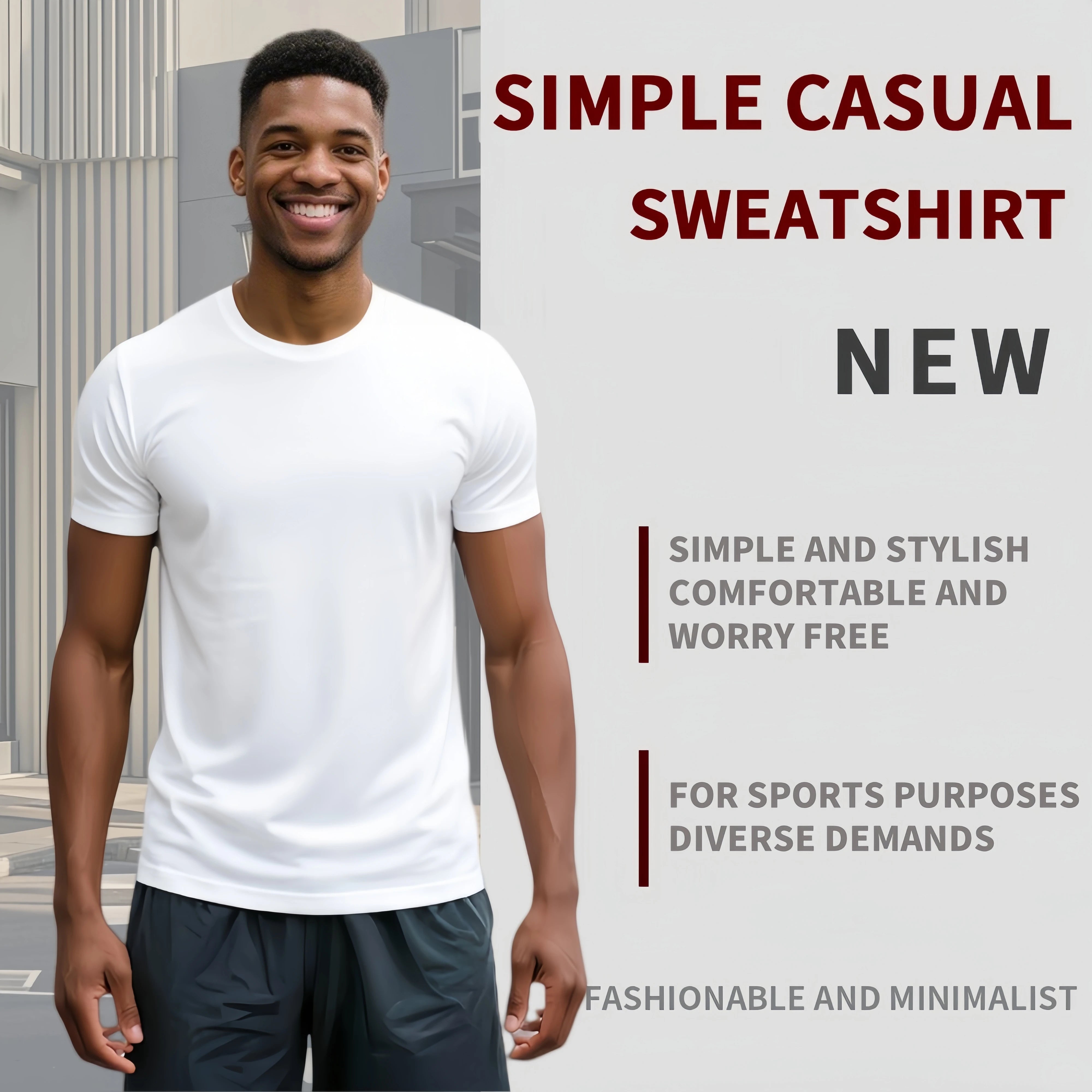 Men's Quick-Dry Sport Shirts 5-Pack | Breathable Athletic Training Tees – Wellness-Whirl