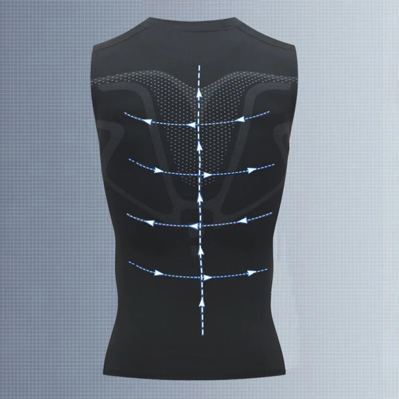 Men's Compression Gym Tracksuit | Long Sleeve Fitness Sportswear – Wellness-Whirl