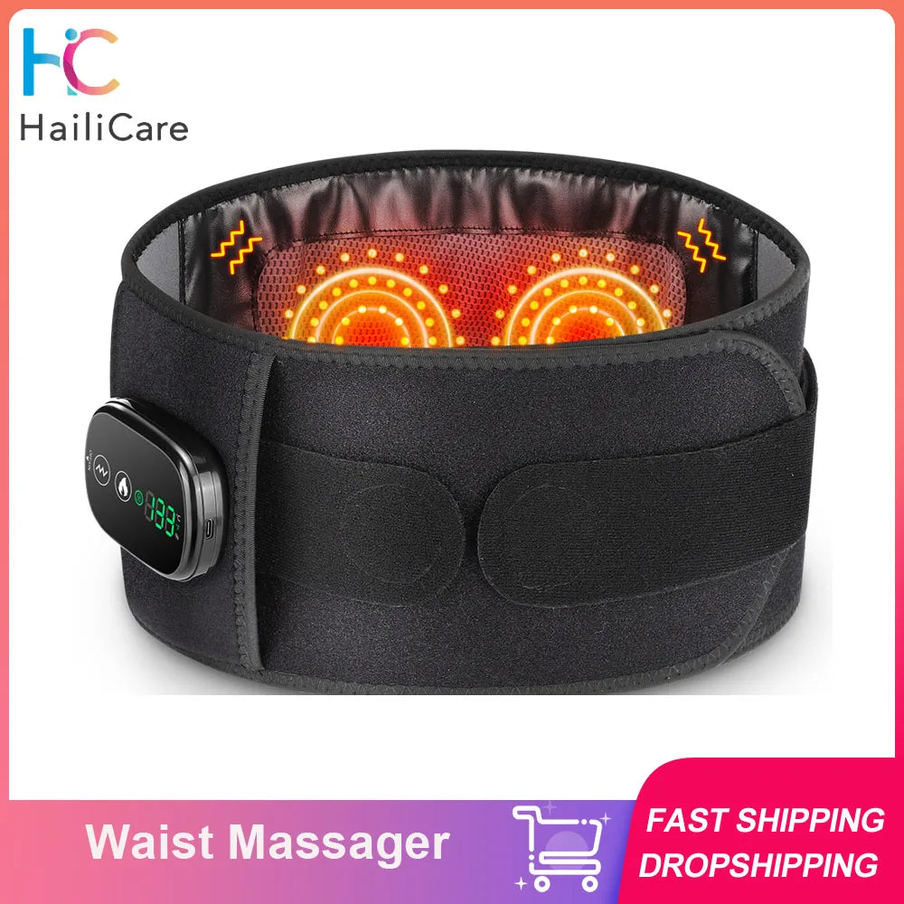 Heated Lumbar Support Waist Belt