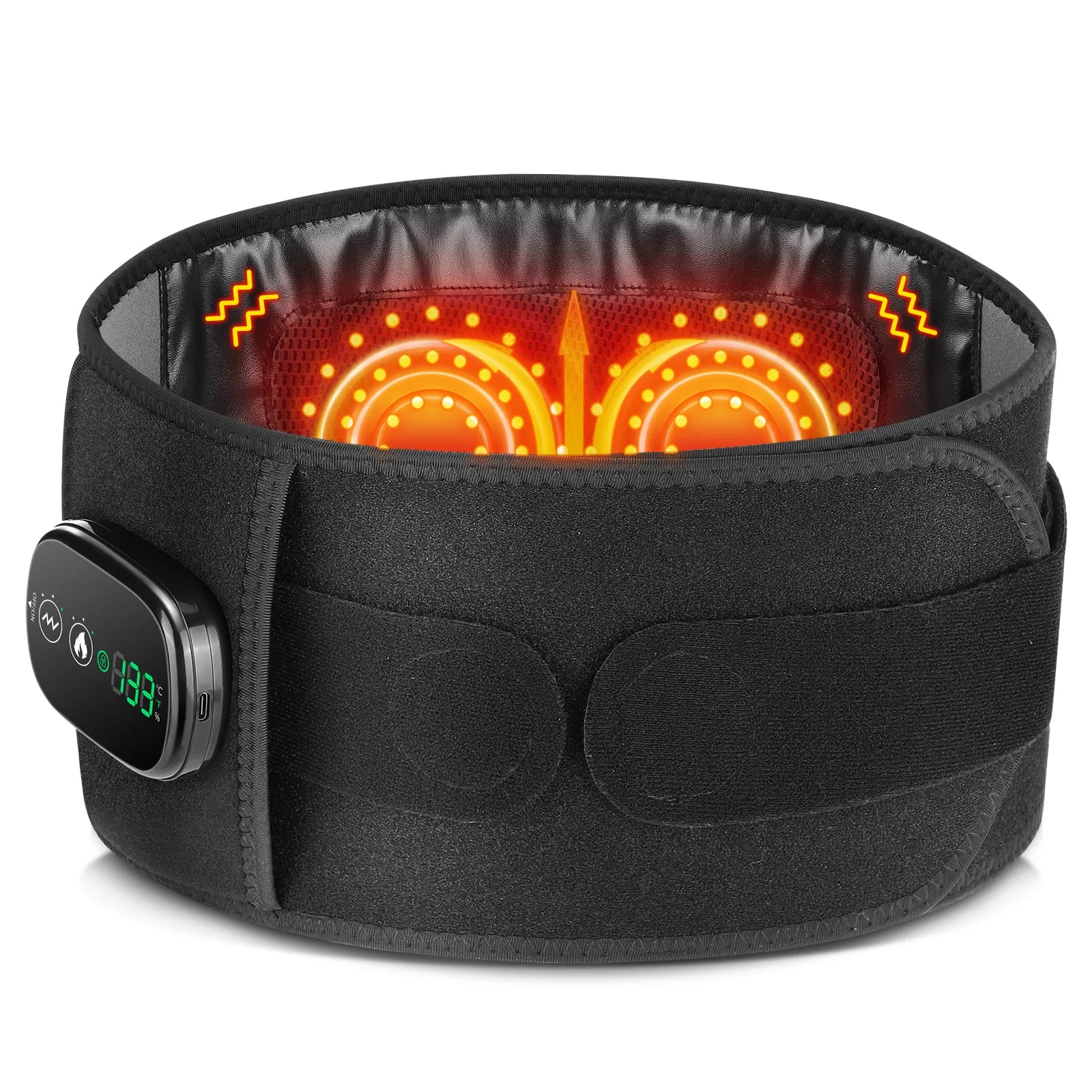 Heated Lumbar Support Waist Belt