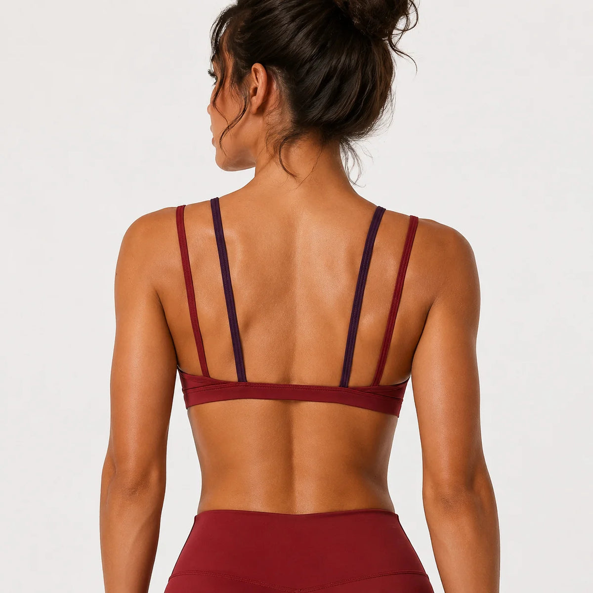 Women's Color Block Sports Bra | Naked-Feel Yoga & Fitness Top