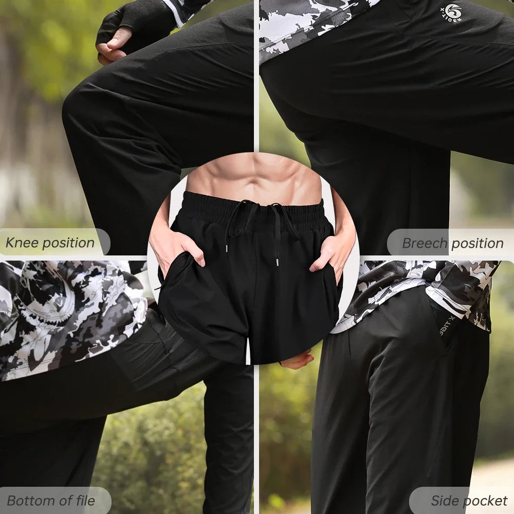 X-TIGER Cycling Pants Waterproof Quick Drying Sports Pants UV Proof Outdoor Hiking Camping Climbing Cycling Trousers