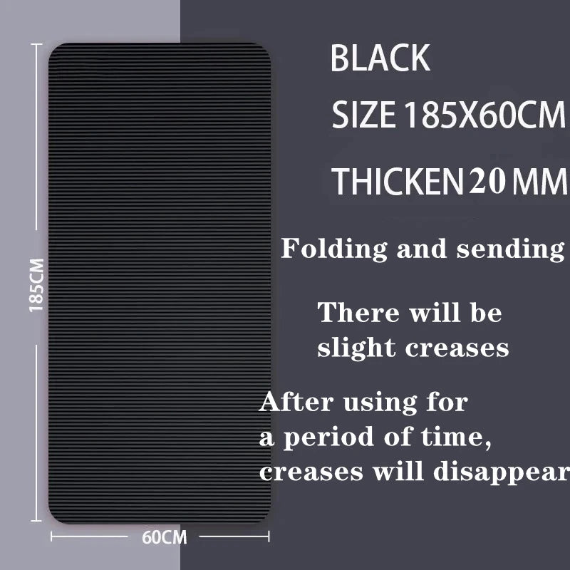 20mm Thick NBR Yoga Mat | Non-Slip Moisture-Proof Outdoor Exercise Mat β Wellness-Whirl
