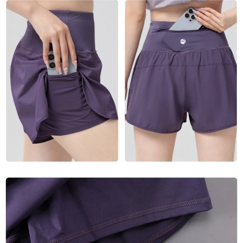 2pcs Yoga Set Women Summer Sports Suit 2 Piece Sportswear Outfits Female Short Sleeve Fitness Tops Running Shorts Sets New