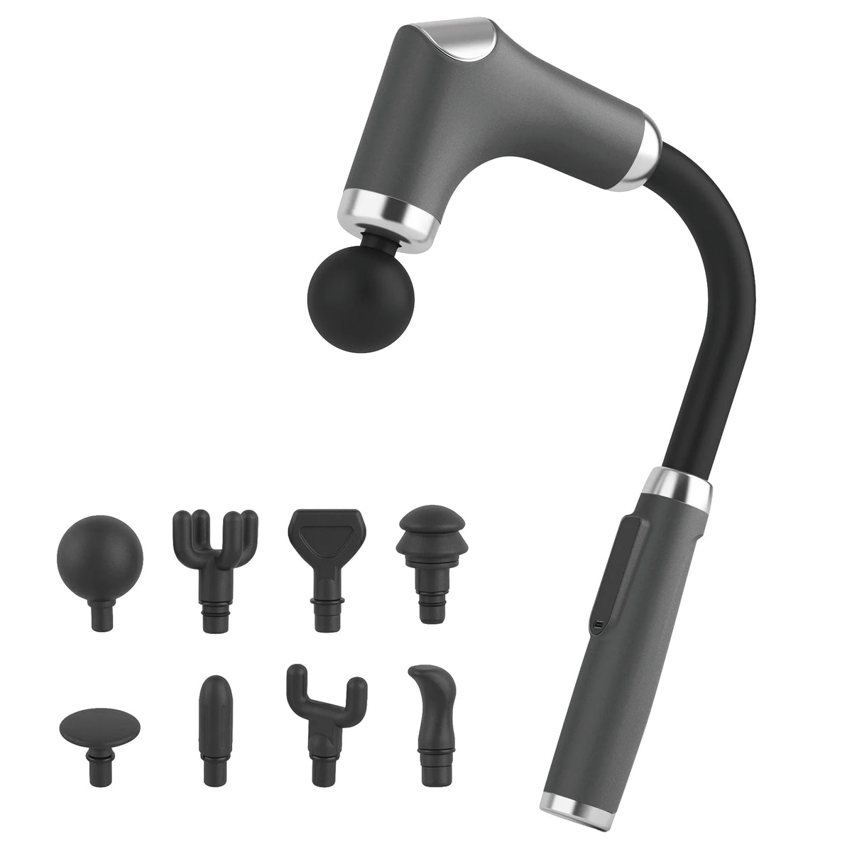 Rechargeable Long-Handle Massage Gun | 6 Speeds & 3 Modes