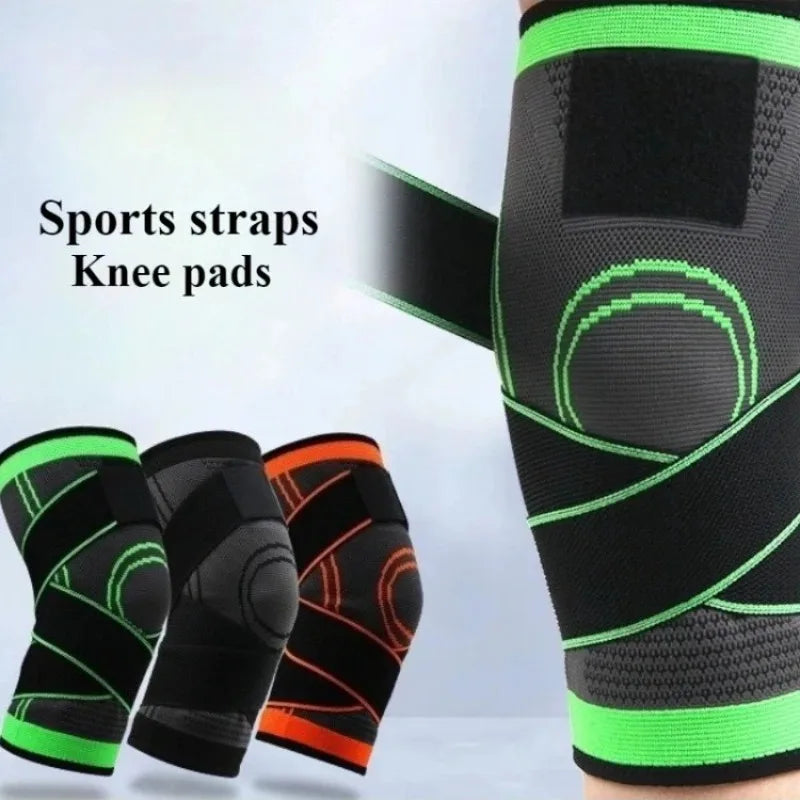 Athletic Knee Support Straps (2-Pack) | Warmth-Retaining Braces for Running & Sports – Wellness-Whirl