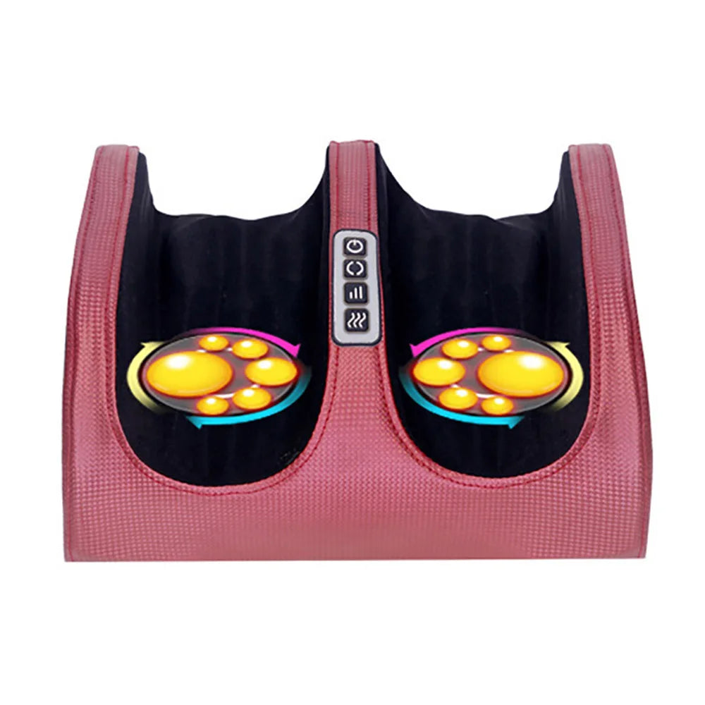 Electric Foot Massager with Heat | Shiatsu Kneading Compression Roller β Wellness-Whirl