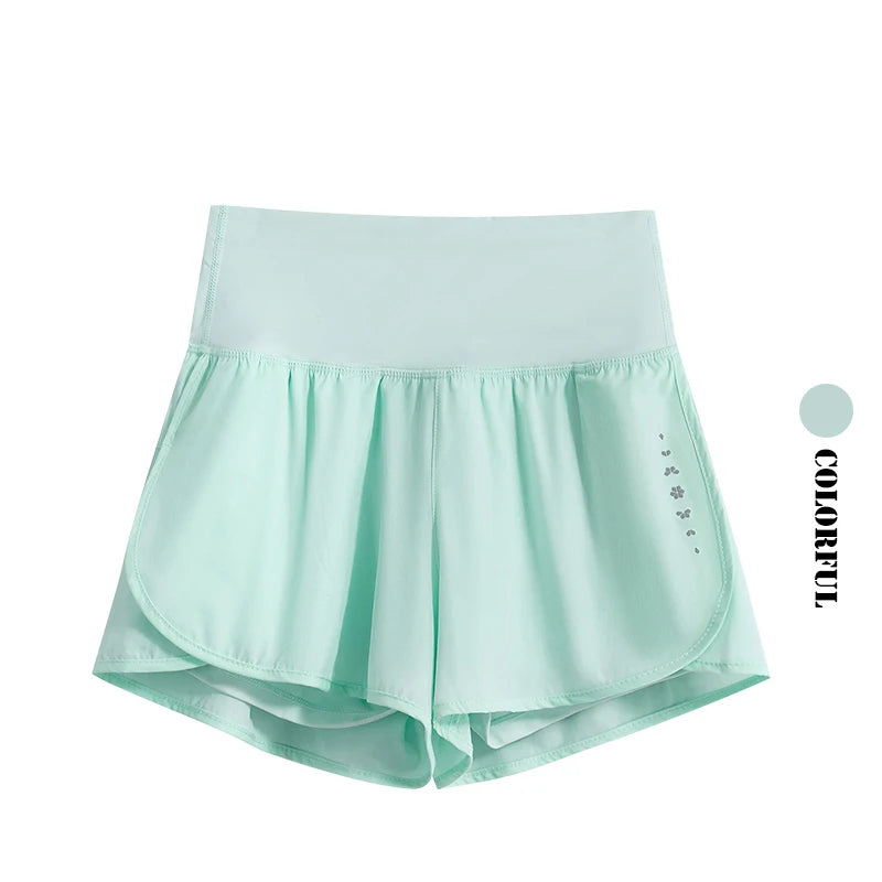 2pcs Yoga Set Women Summer Sports Suit 2 Piece Sportswear Outfits Female Short Sleeve Fitness Tops Running Shorts Sets New