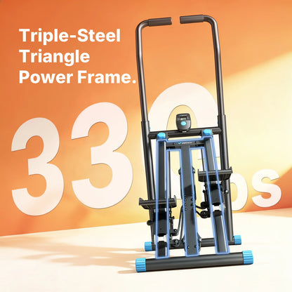 Foldable Stair Stepper Climbing Machine | Silent Full Body Home Workout – Wellness-Whirl