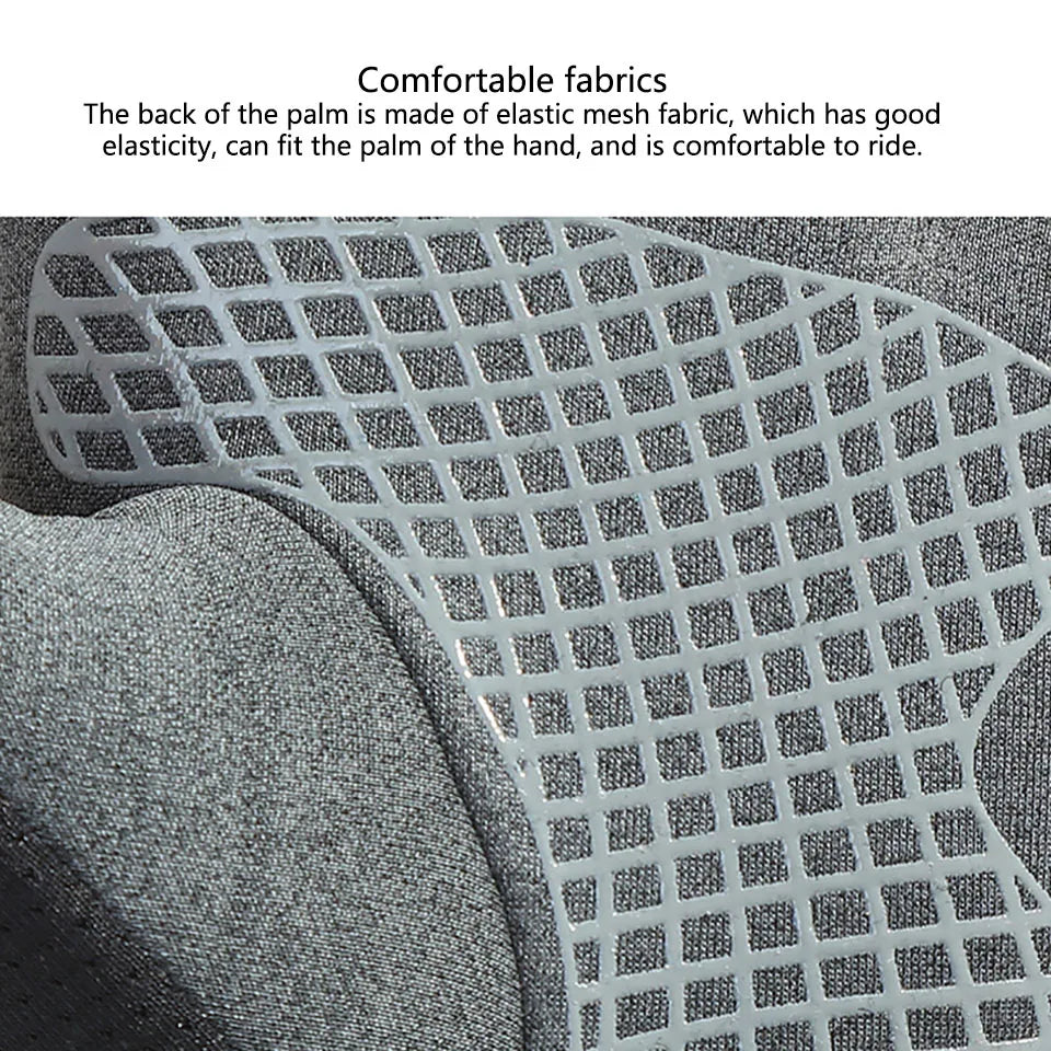 LOOGDEEL Half Finger Cycling Gloves Anti-slip Breathable Shockproof Wear-resistant Outdoor Fitness Boxing Running Unisex Gloves