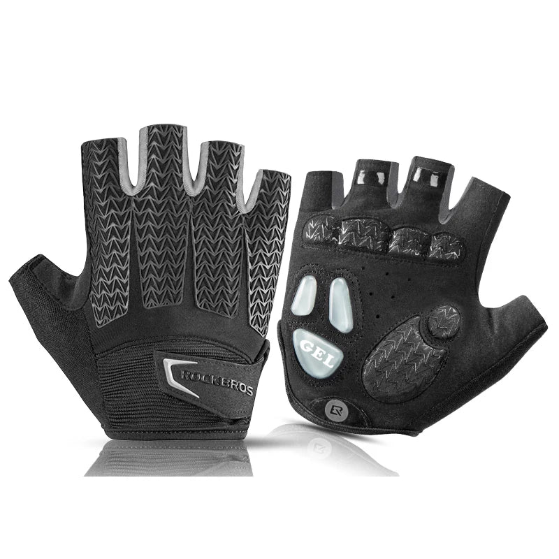 Cycling Gloves Half Finger Men Women Anti Slip Gel Pad Breathable Motorcycle MTB Road Bike Gloves Sports Bicycle Gloves