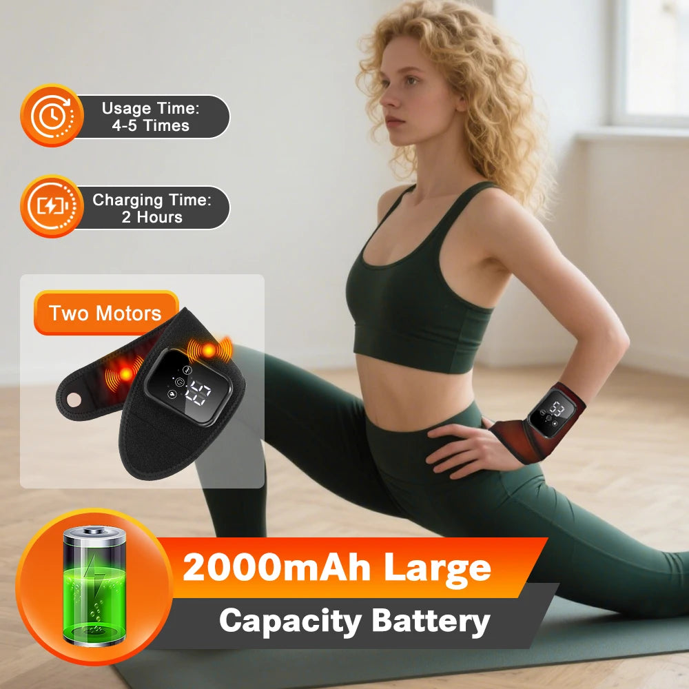 Electric Heating Wrist Massager , Relieves Tenosynovitis Carpal Tunnel Fatigue Relief