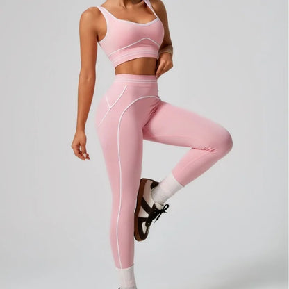 Women's Seamless Yoga Set | High-Waist Leggings & Sports Bra – Wellness-Whirl