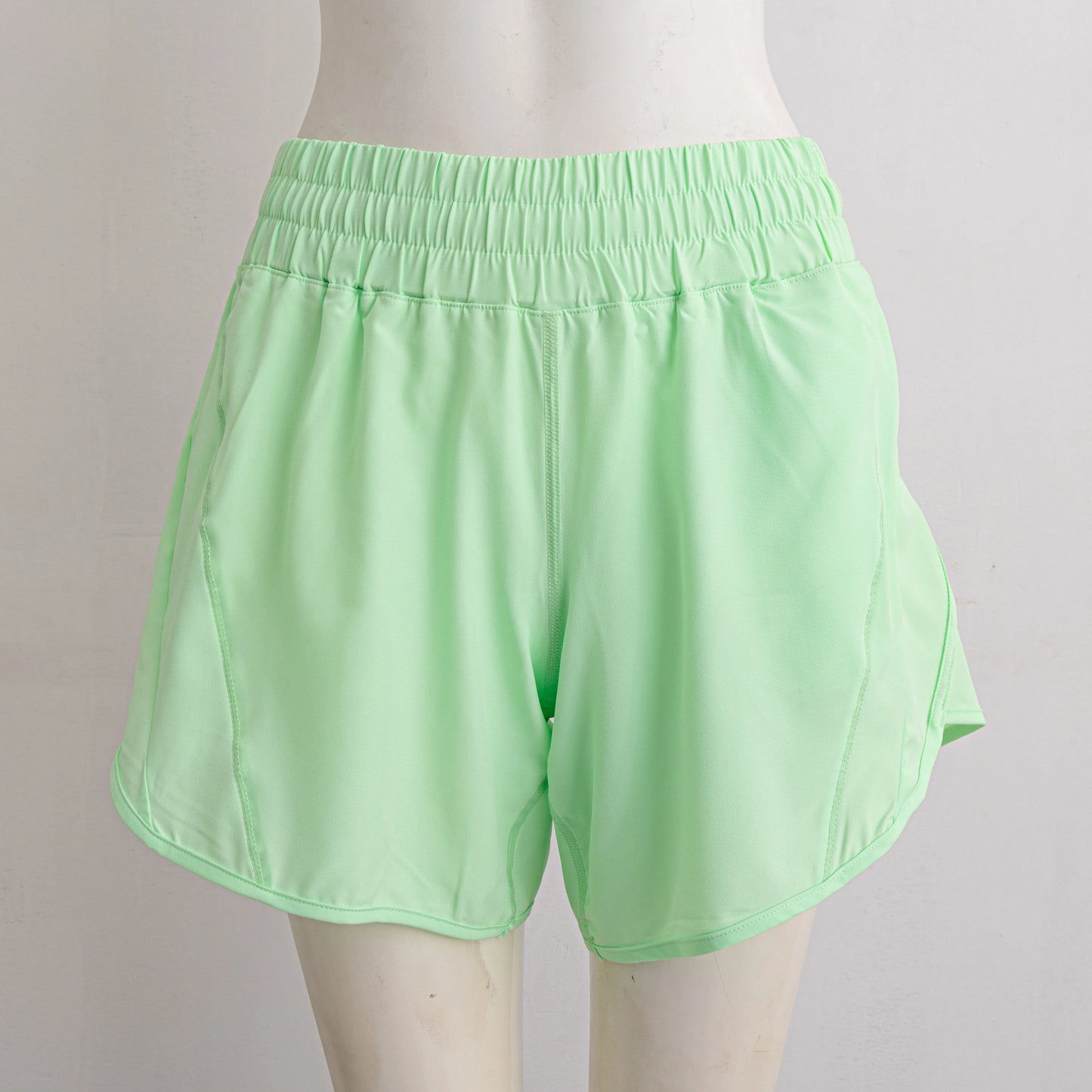 Women's Running Athletic Yoga Shorts High Waisted Gym Workout Pants Liner Quick Dry Cycling Shorts Joggings Clothes Clothing