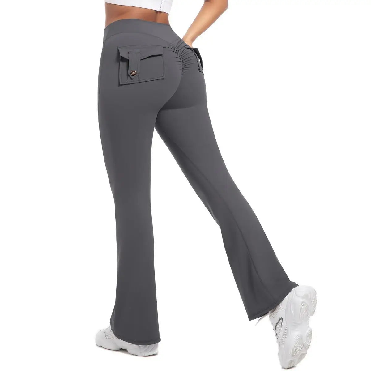 High Waist Yoga Leggings for Women | Pocket Sports Fitness Pants – Wellness-Whirl