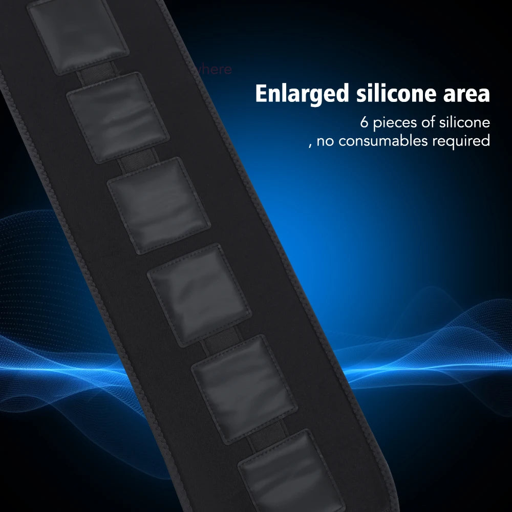 EMS Electric Muscle Stimulator Waist Fitness Vibrating Massage Belt Abdominal Muscle Trainer Weight Loss Slimming Massager