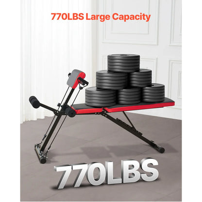 Adjustable Foldable Roman Chair | Back Extension Bench