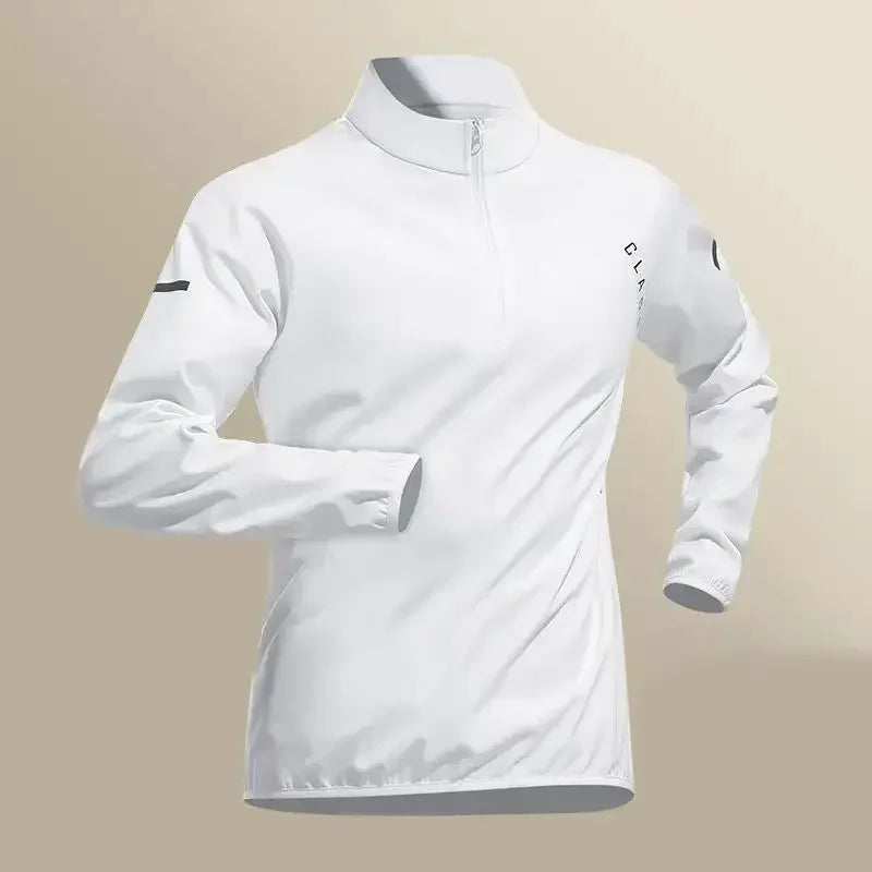 Summer Men's Quick Dry Jacket Suit 1-4 piece Outdoor Fitness Running Sets