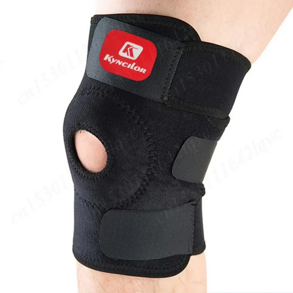 1/2PCS Knee Brace Adjustable  Knee Pain Compression Sleeve Support Elastic Knee Guard for Outdoor Running Basketball Gym Sports