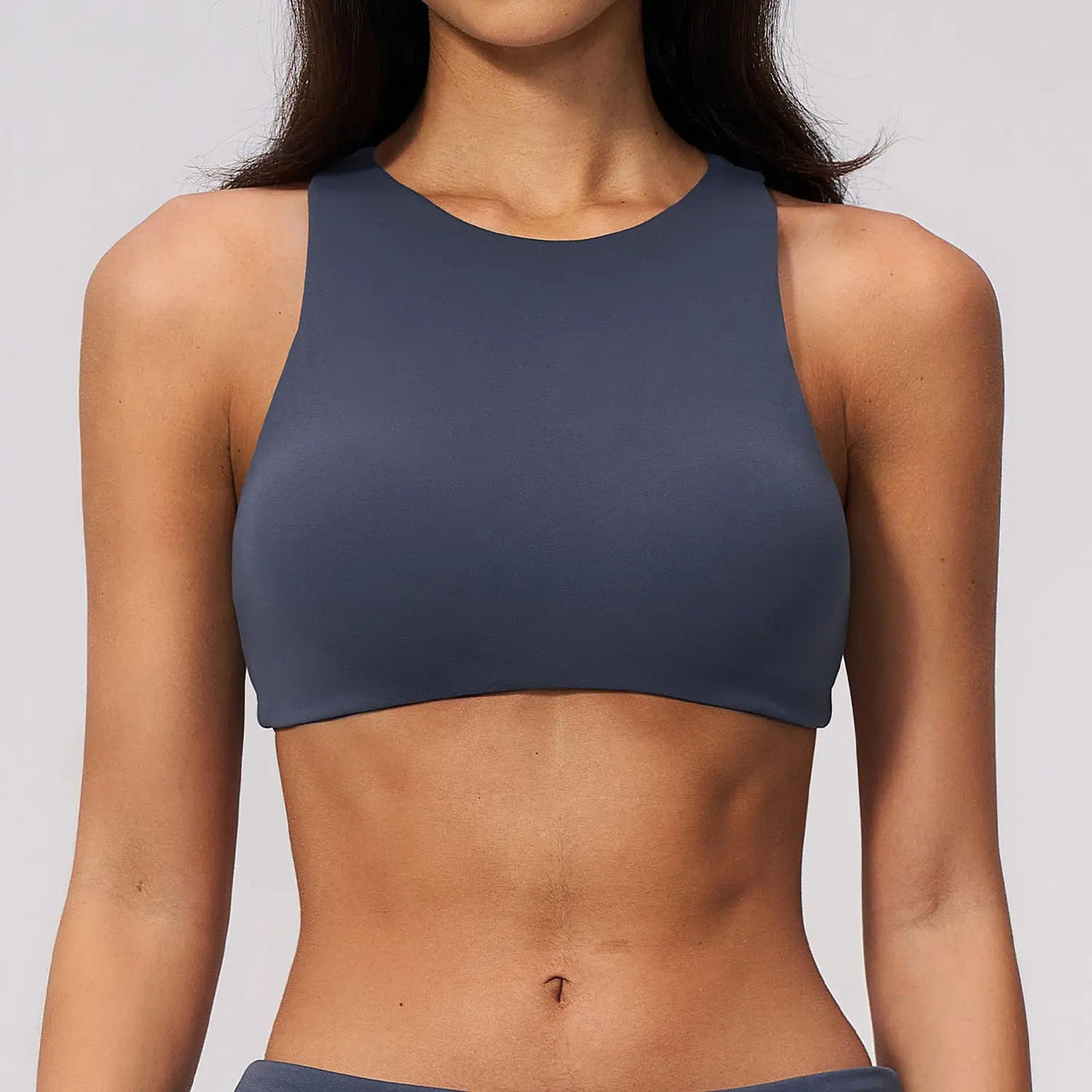 Luxury 2-in-1 Yoga Tank Top with Built-In Bra | Women's Seamless Workout Vest