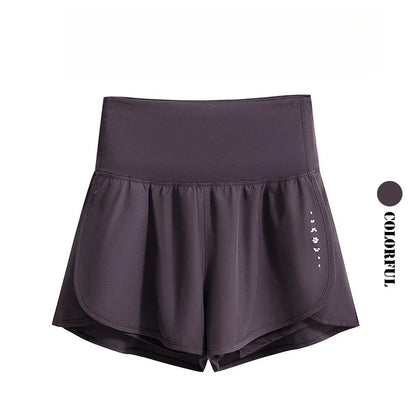 2pcs Yoga Set Women Summer Sports Suit 2 Piece Sportswear Outfits Female Short Sleeve Fitness Tops Running Shorts Sets New