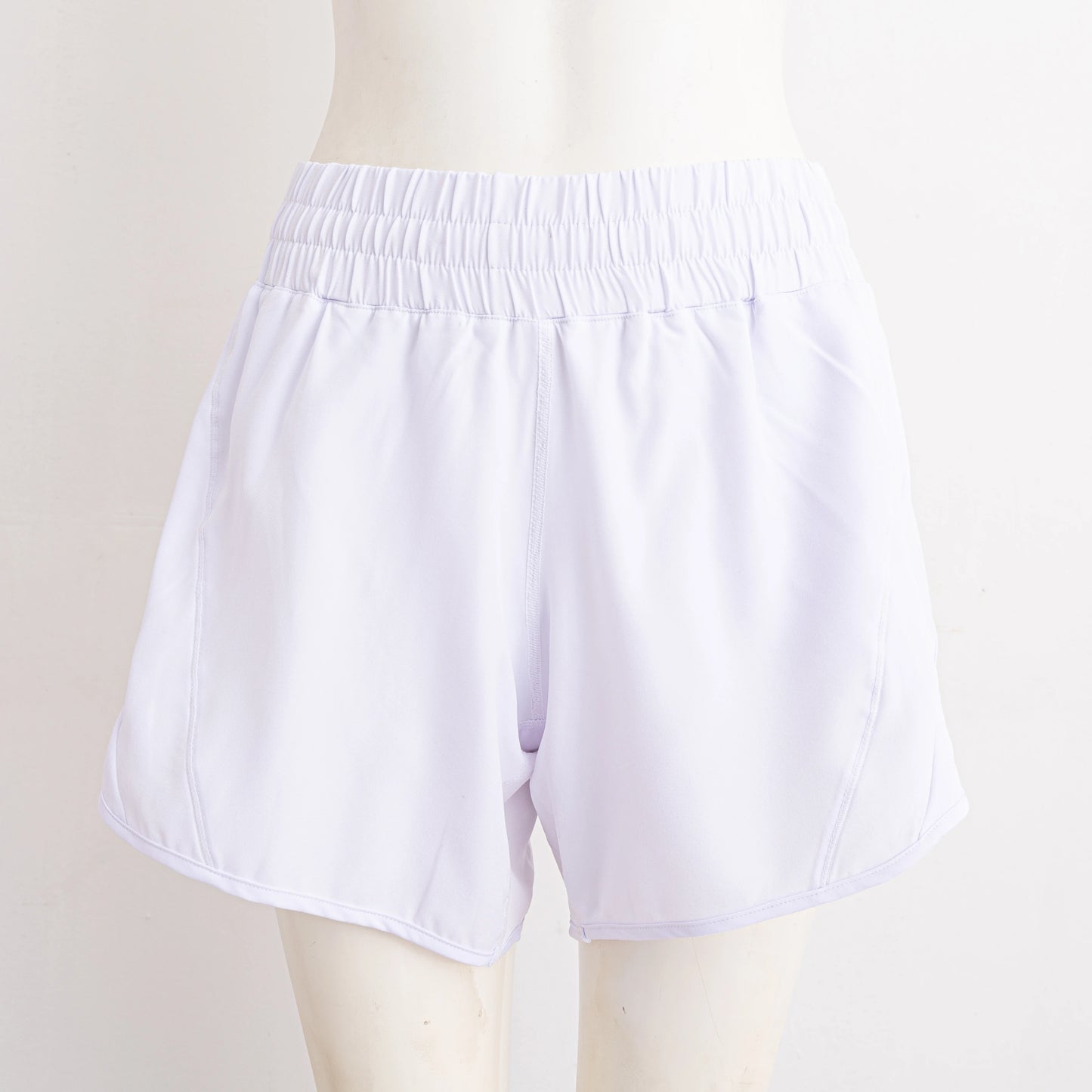 Women's Running Athletic Yoga Shorts High Waisted Gym Workout Pants Liner Quick Dry Cycling Shorts Joggings Clothes Clothing