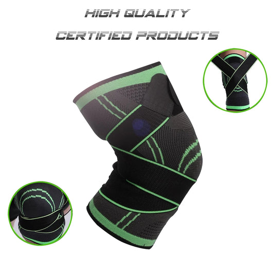 1 Pcs Knee Pads Braces Sports Support Kneepad Men Women for Arthritis Joints Protector Fitness Compression Sleeve