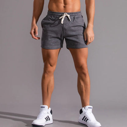 Men's Cotton Athletic Gym Shorts