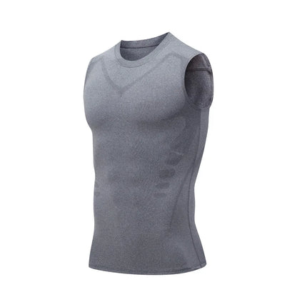 Men's Compression Gym Tracksuit | Long Sleeve Fitness Sportswear – Wellness-Whirl