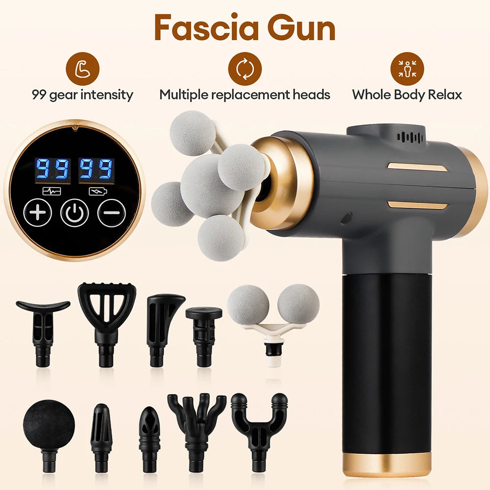 11-in-1 Electric Massage Gun
