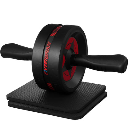 Ab Roller Wheel for Core Workout | Non-Slip Handles & Knee Mat Included – Wellness-Whirl