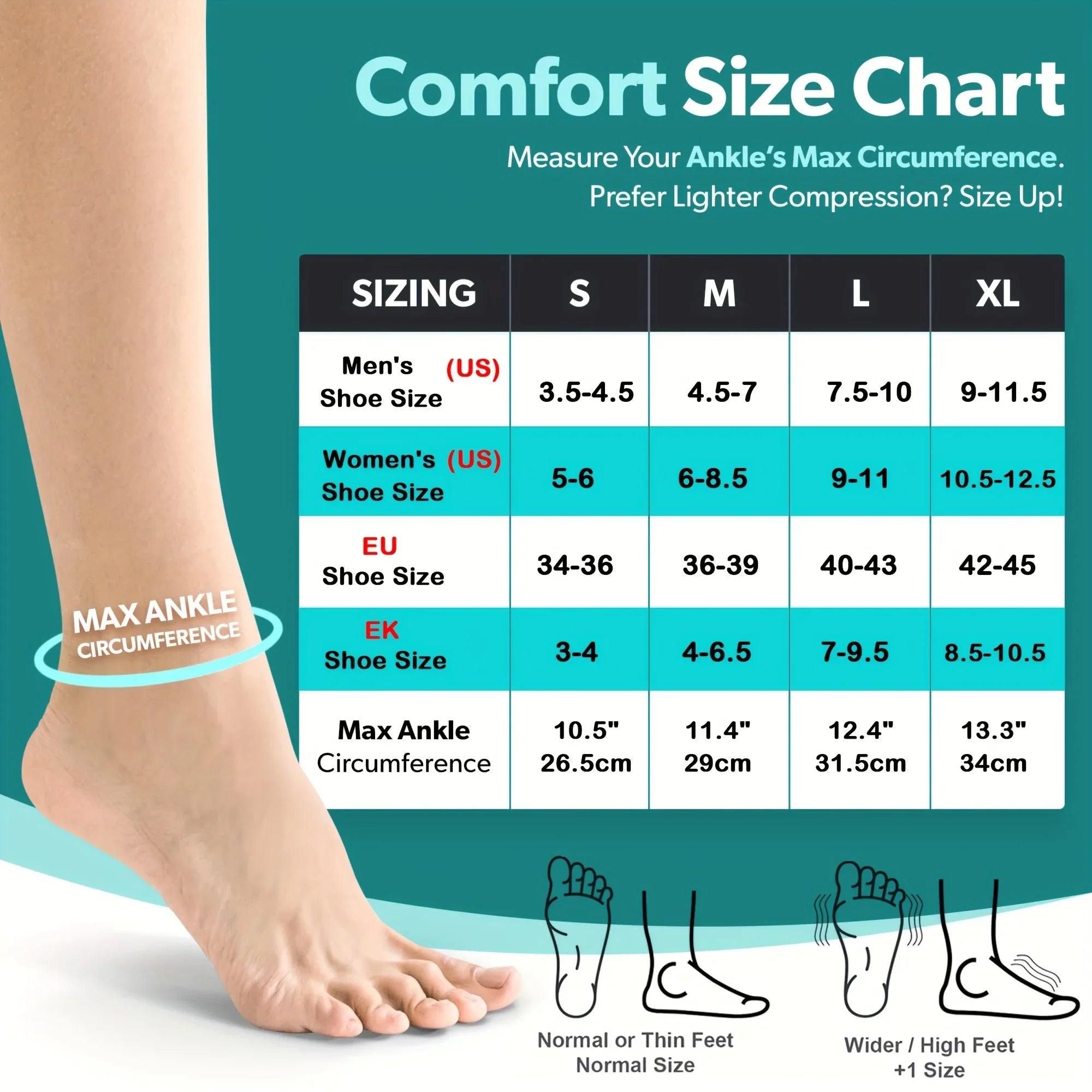 Compression Socks with Arch Support | Open-Toe Neuropathy Foot Sleeves – Wellness-Whirl