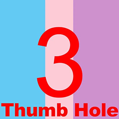 Stretch Arm Sleeves with Thumb Holes | 3-Pair Cycling Set