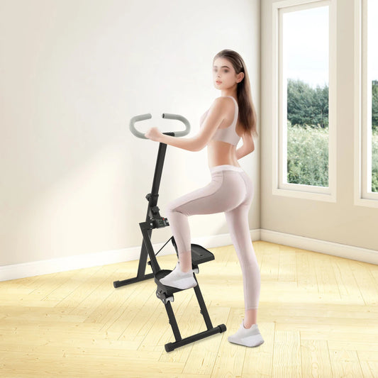 Stair Stepper, Foldable ,with LCD Monitor for Home Full Body Workout
