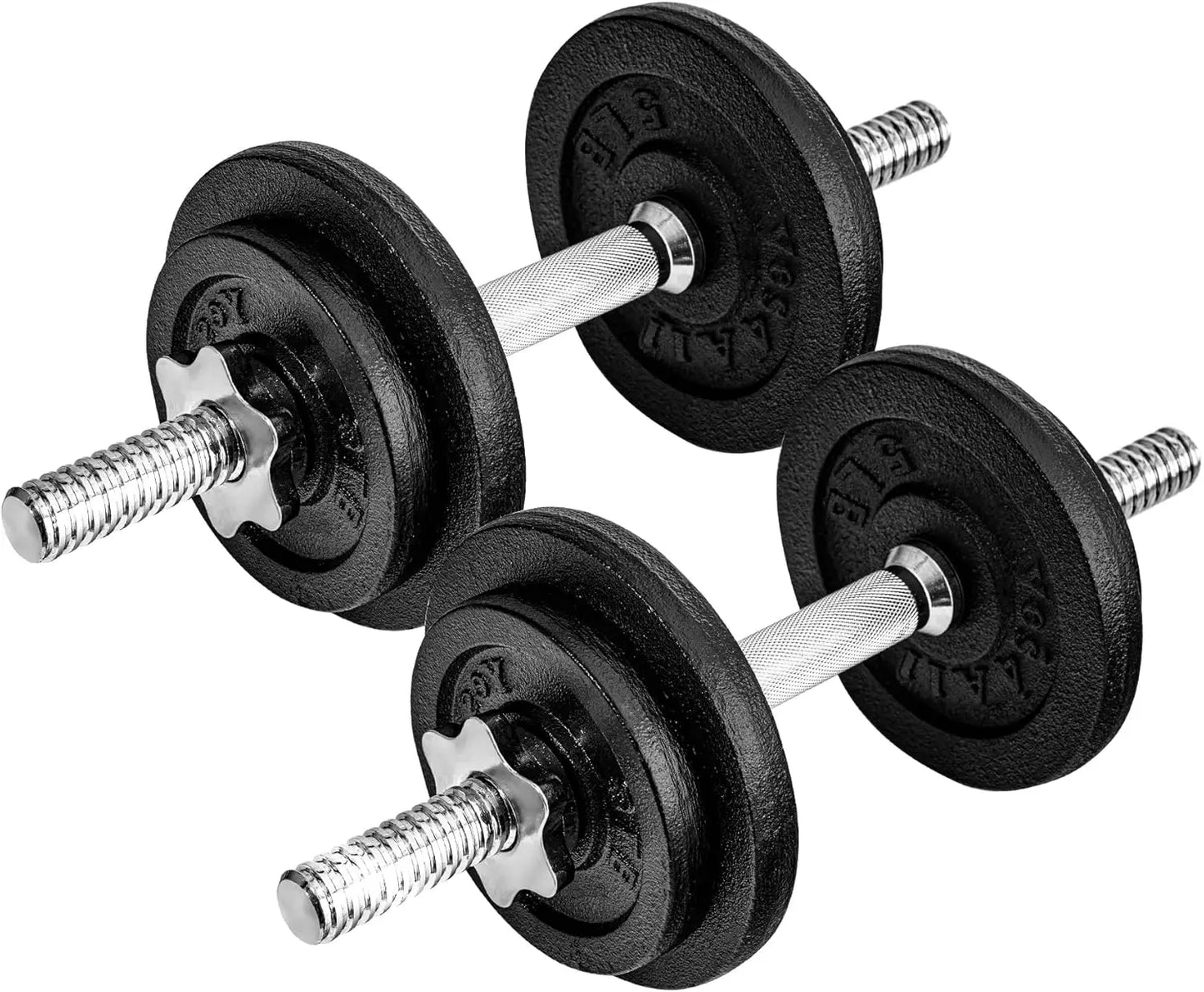 Adjustable Dumbbell Set with Weight Plates, 40lbs to 200lbs, Star Lock Collars for Home Gym