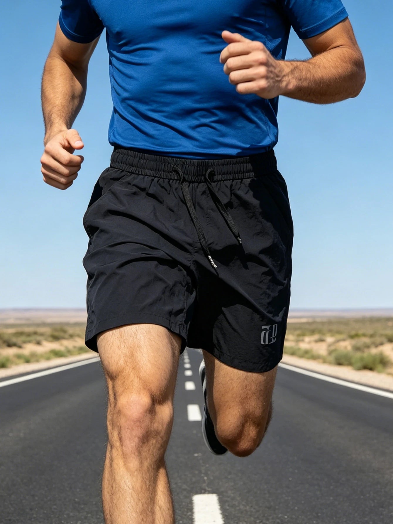Men's Cargo Sweat Shorts Casual Sports Shorts, Drawstring Elastic Waistband Athletic Shorts,for Sports, Fitness, Jogging, Casual