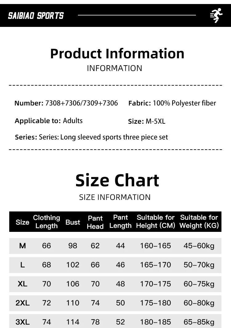 Men Bodybuilding Sportswear Fitness Gym Shirts Elastic Compression Clothes Workout Long Sleeves Pants Tights Running Tracksuit