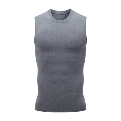 Men's Compression Sleeveless Gym Tank Top | Fitness Training Shirt – Wellness-Whirl
