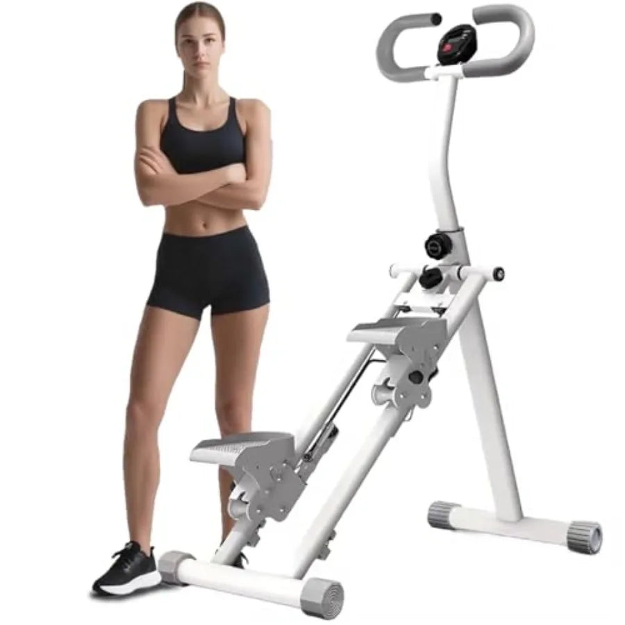 Stair Stepper for Home Gym, Folding Vertical Climber Workout Machine for Full-Body Workout,  Cardio Exercise Climber with Adjust