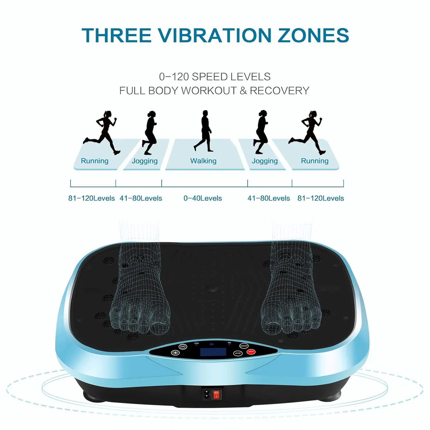 Slimming Vibration Plate | Fitness & Body Shape Exercise Machine