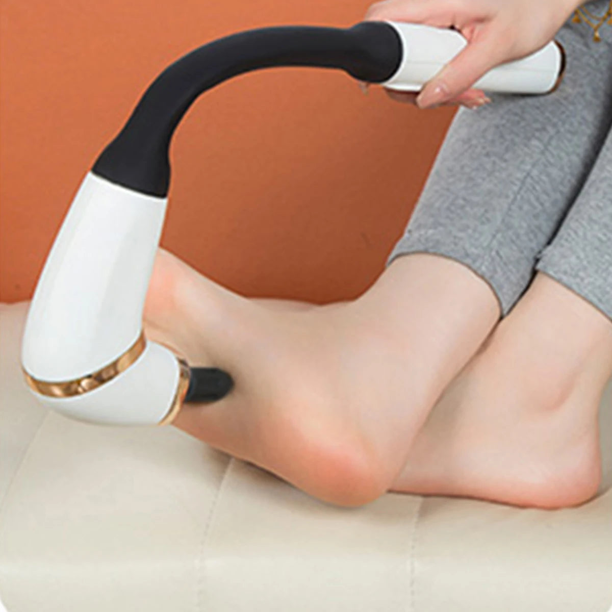 Massage Gun with Extension Handle | Neck, Back & Muscle Relief