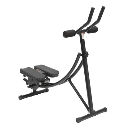Foldable Ab Machine | 0-180° Rotation LED Display Home Gym Core Trainer – Wellness-Whirl