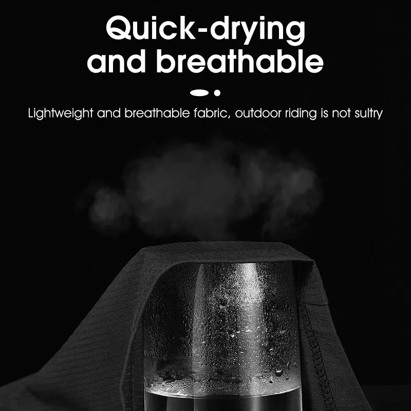 WEST BIKING Spring Summer MTB Sports Pants For Men Quick Dry Reflective Striped Jogger Running Pants Outdoor Golf Fishing Hiking