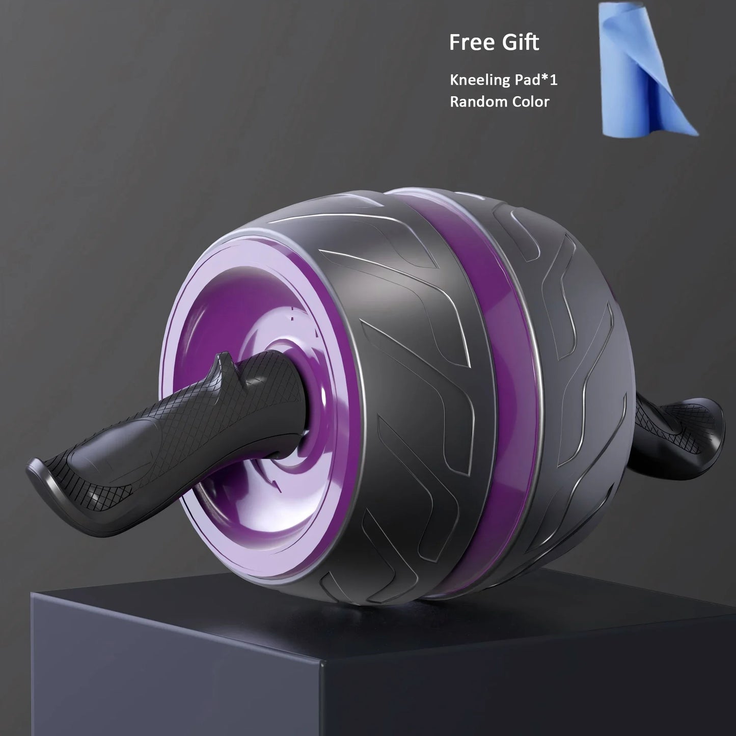 Rebound Ab Roller with Knee Pad – Home Gym Core Strength Trainer | Belly Wheel Workout for Effective Abs Exercise