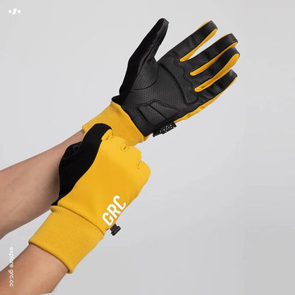 GRC Winter Cycling Gloves TECH Series Windproof Thermal XRD Shockproof Full Finger MTB Road Bike Gloves