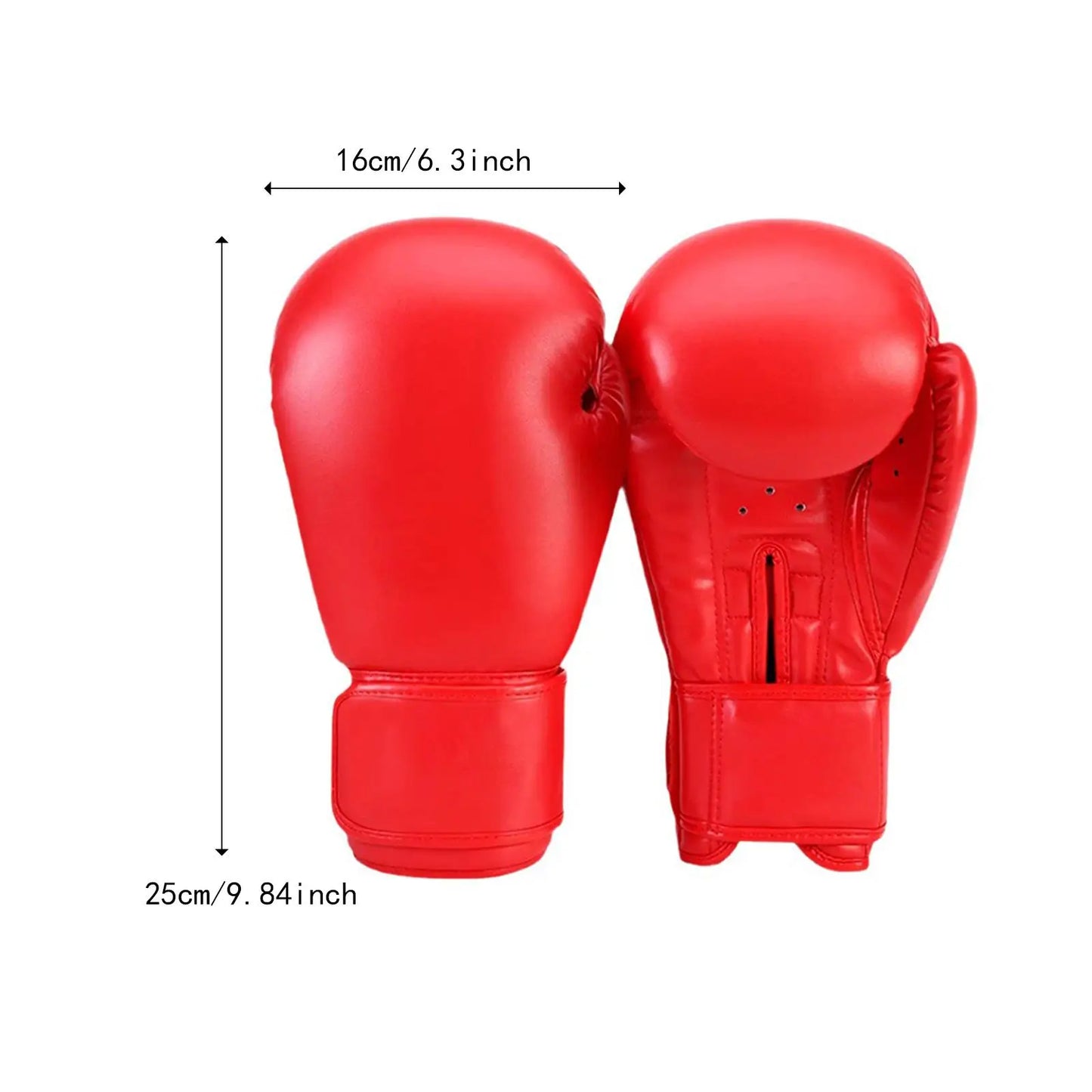 Adult Boxing Gloves Ventilation PU Leather Punching Bag Focus Mitts for Taekwondo Sparring Fitness Muay Thai Fighting Sports