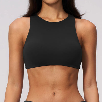 Luxury 2-in-1 Yoga Tank Top with Built-In Bra | Women's Seamless Workout Vest